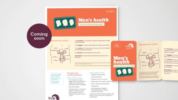 Men's sexual health bruchure
